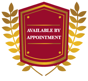 Available By Appointment Badge